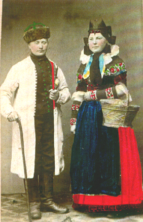 Alte Schaumburger Tracht aus dem Raum B&uuml;ckeburg